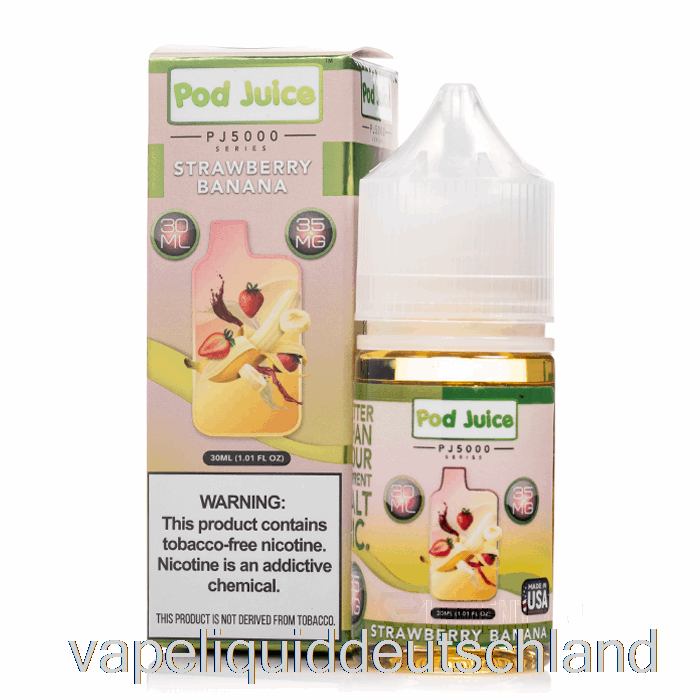 Erdbeer-Bananen-Schotensaft PJ5000 – 30 Ml 55 Mg Vape Deutschland